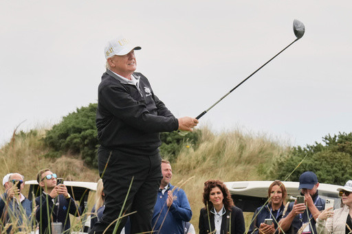 Donald Trump heads to the Ryder Cup, embraced by a golf world that once shunned him