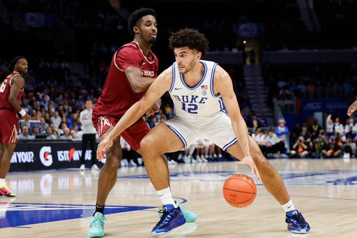 No. 1 Duke edges Florida State 80-79 in ACC Tournament after Seminoles’ buzzer-beater rims out
