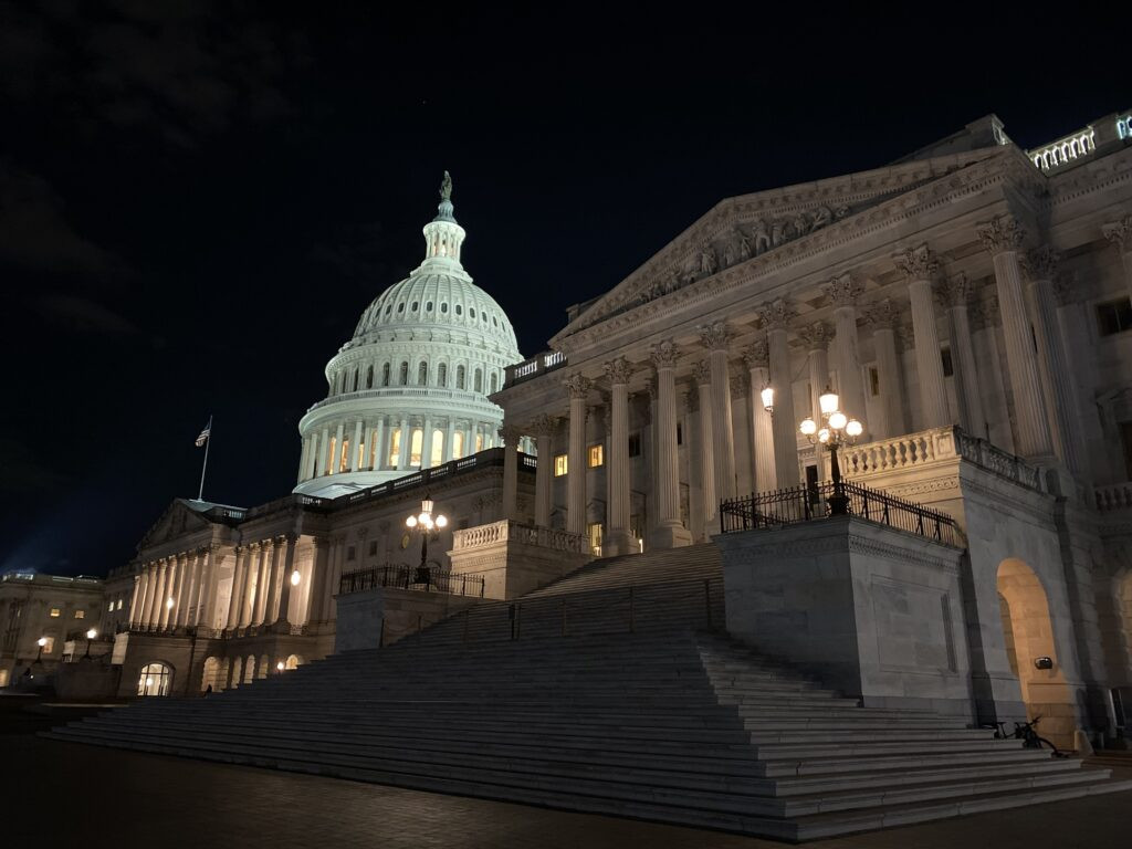 US Senate leaves town for recess after passing stopgap spending bill, blocking photo ID for voting