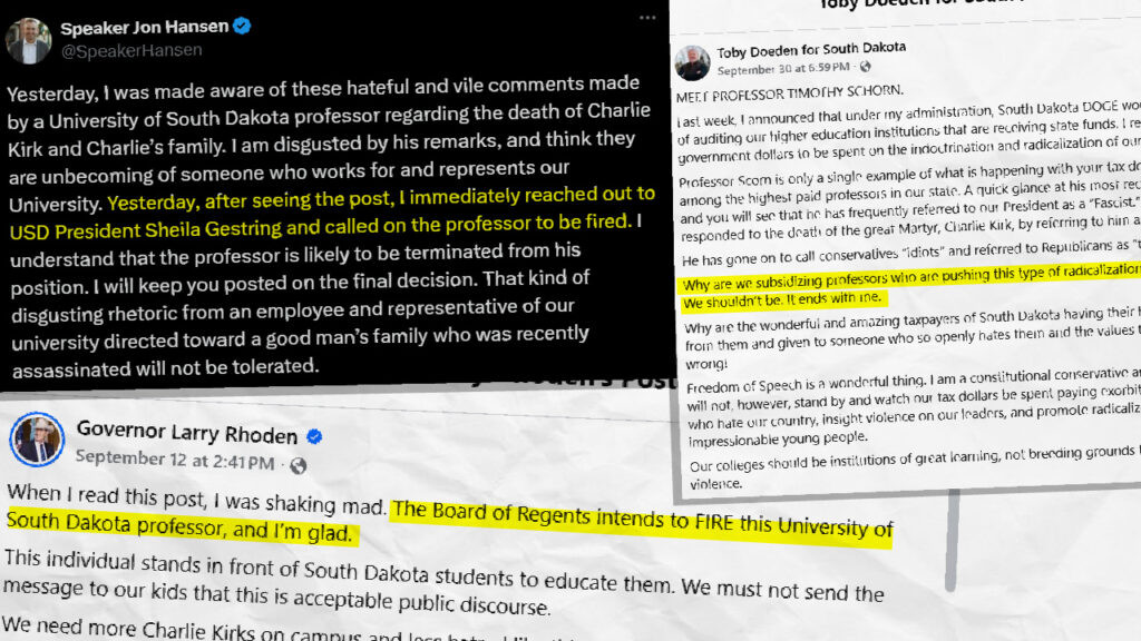 Professor called out by candidates for social media post says politics is on a ‘dangerous path’