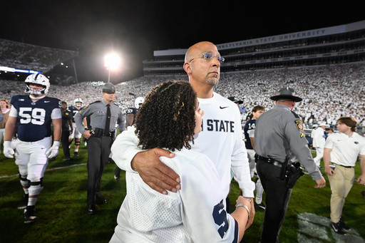 Penn State fires coach James Franklin amid midseason free fall in a lost season