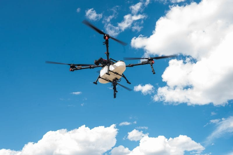 Drone spraying is the way of the agricultural future.