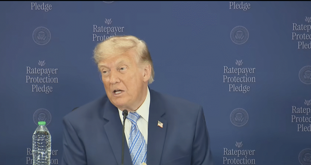 GOP govs join Trump pledge designed to shield ratepayers from data center costs