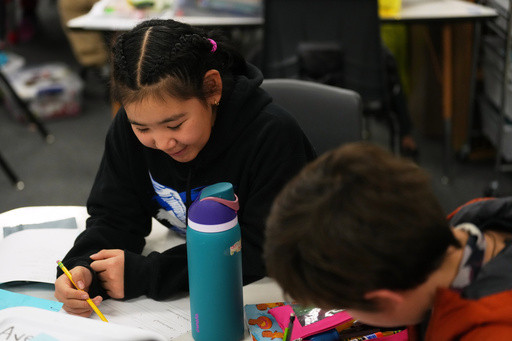 An uncommon program helps children displaced by flooding that devastated Alaska villages