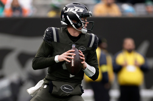 Undrafted rookie quarterback Brady Cook to make first NFL start for Jets against Jaguars