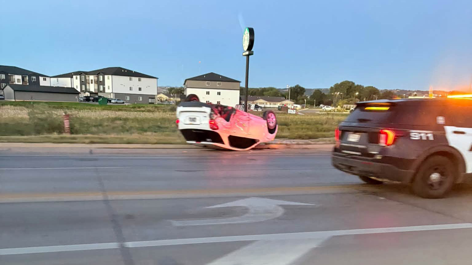 Two Chevrolet Equinoxes Collide at Rapid City Intersection