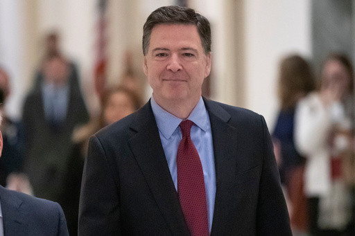 Comey to make first court appearance in Justice Department case accusing him of lying to Congress