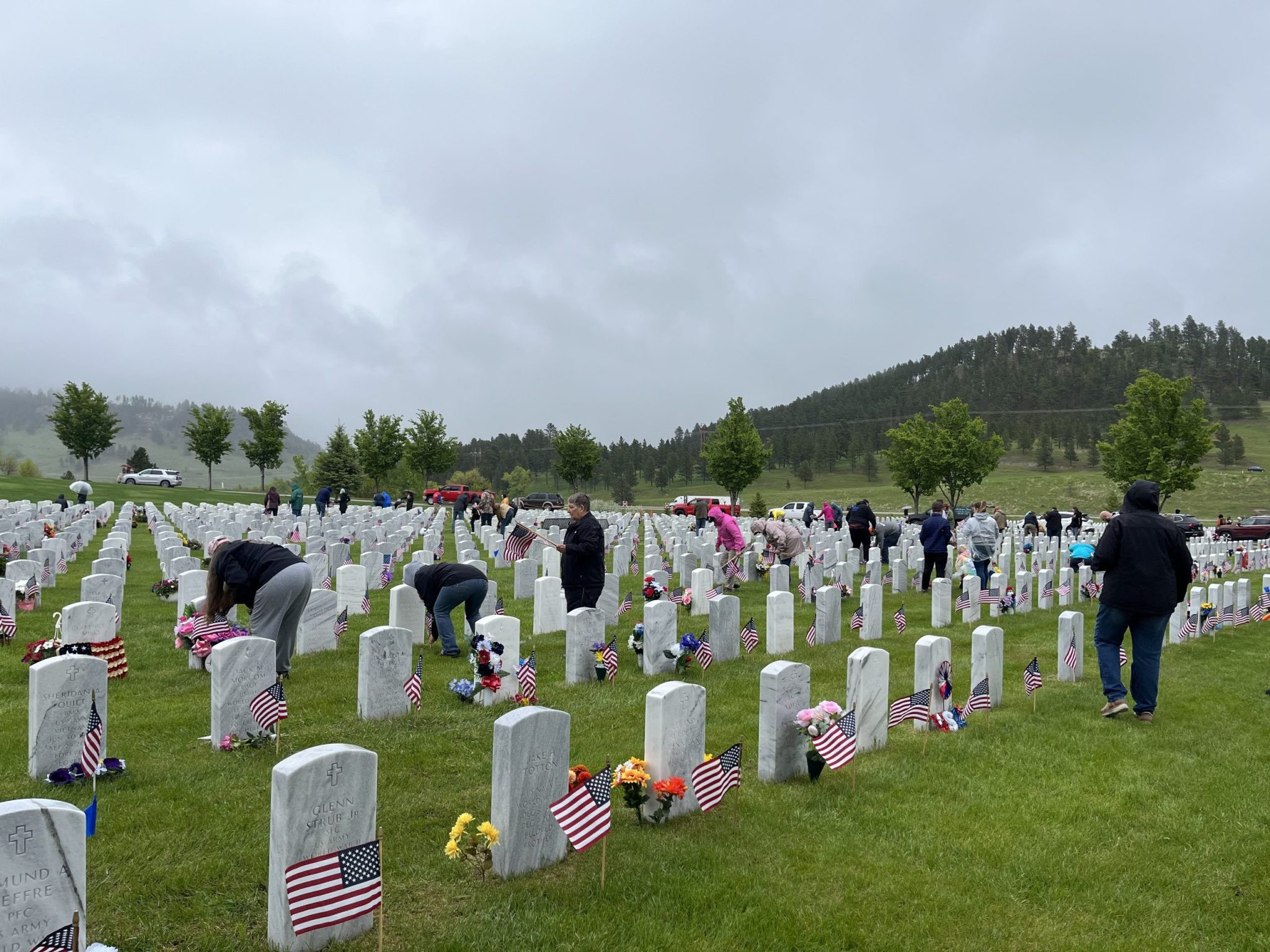 Rain or Shine: Hundreds Honor Fallen at Black Hills National Cemetery
