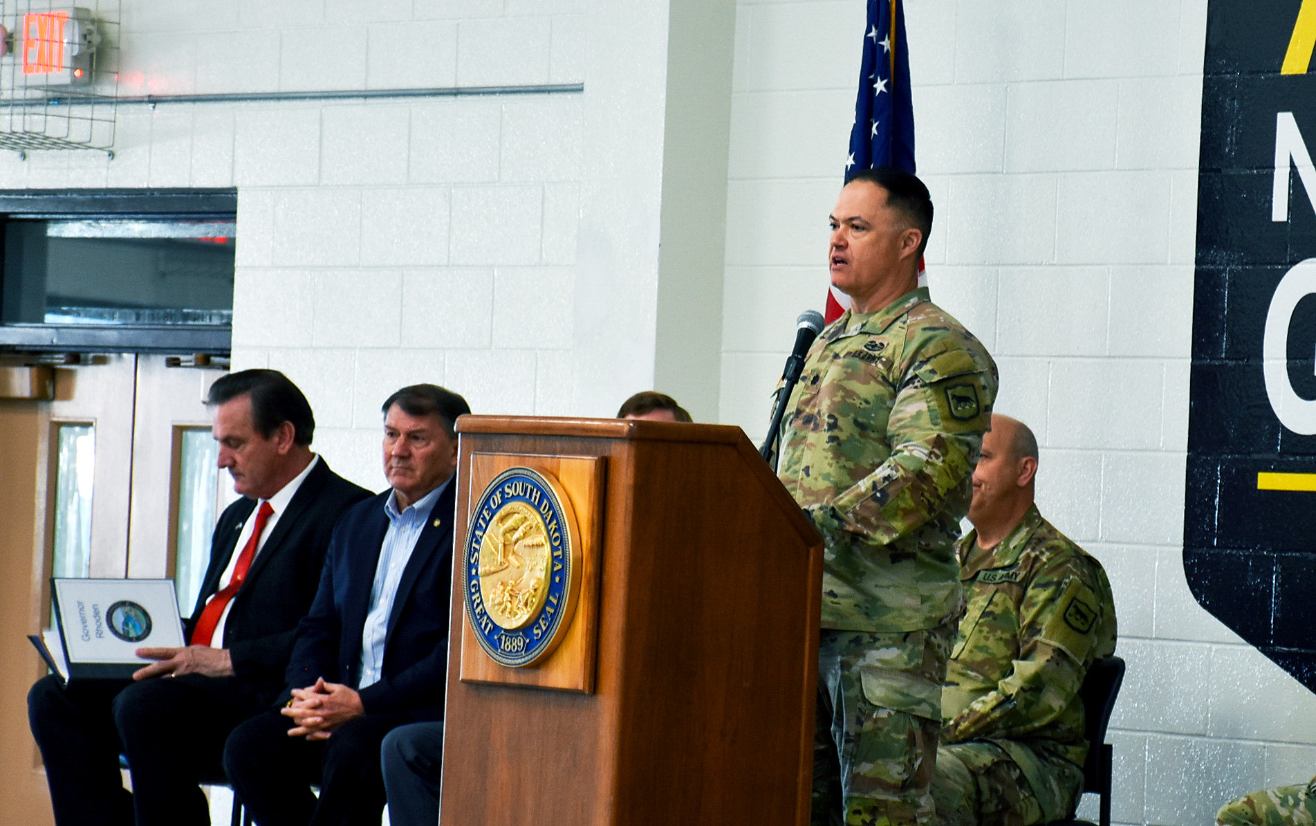 South Dakota National Guard Honors 109th Engineer Battalion at Homecoming Ceremony