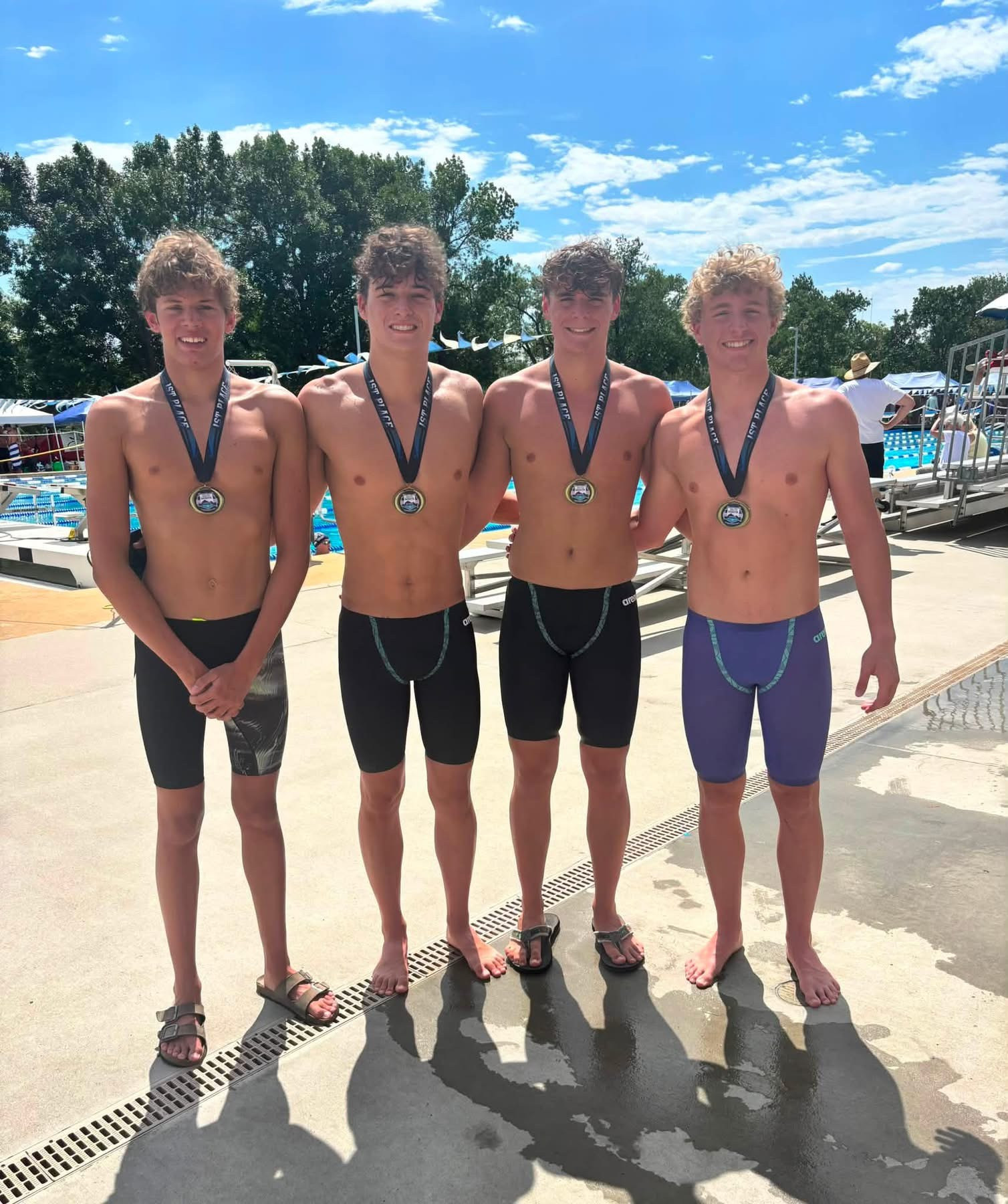Rushmore Swim Team earns 3rd place finish