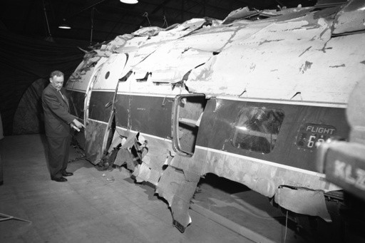 70 years after the first sabotage of a US airliner, the 44 killed are finally being honored