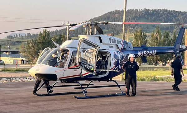 Meade County Sheriff, Black Hills Lifeflight participate in training exercise