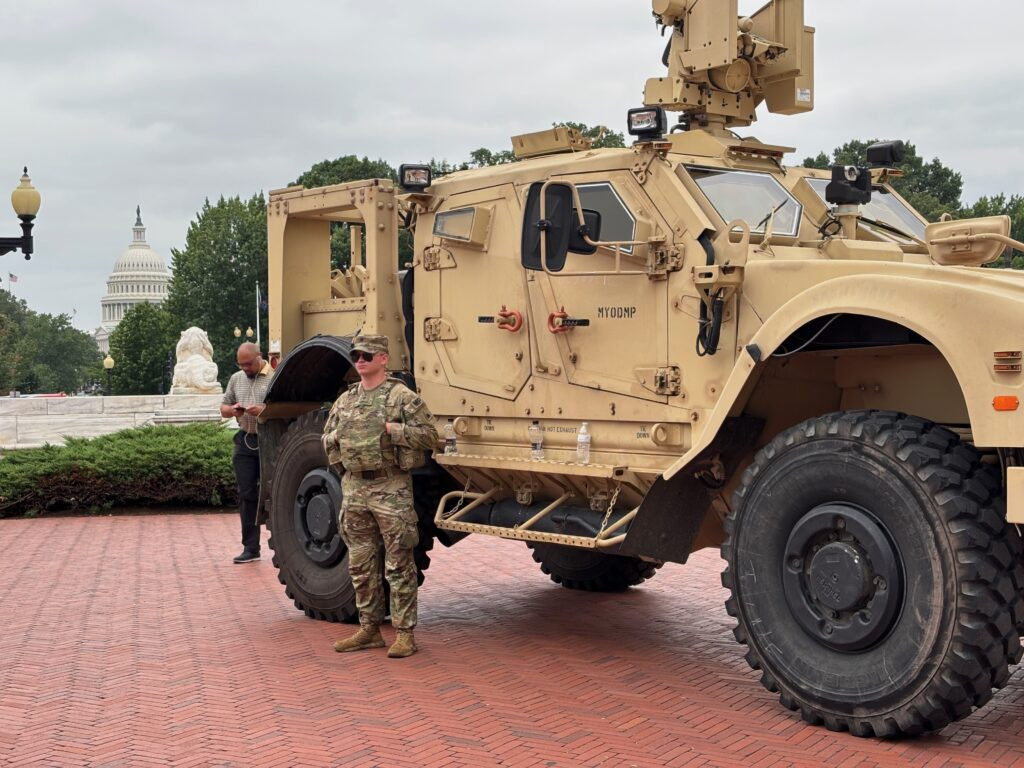 Trump sued over District of Columbia ‘military occupation’ by state National Guard units