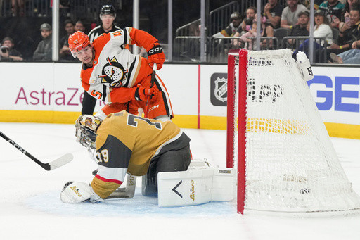 Zellweger ties Game 5 late as Ducks force overtime versus Golden Knights