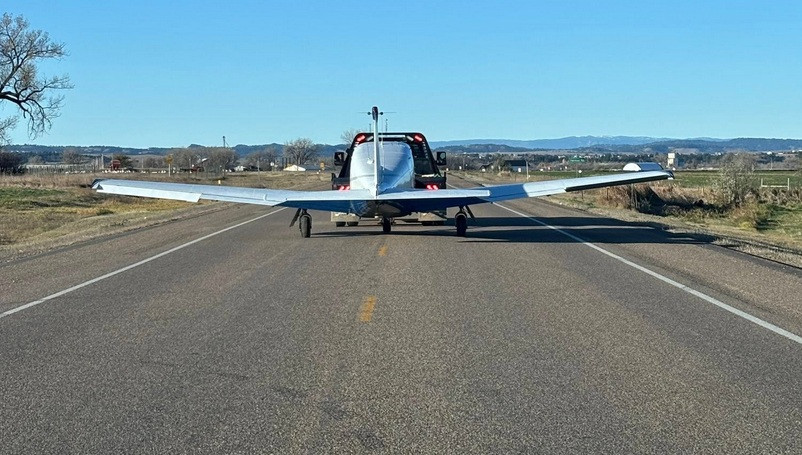 Small plane makes emergency landing on highway