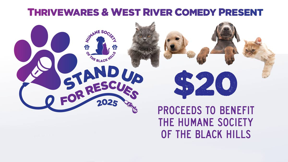 Two Black Hills Comedy Shows to Help Humane Society