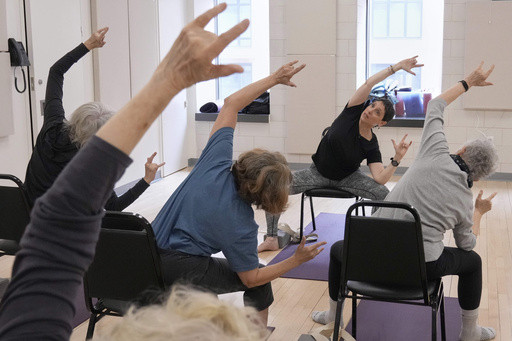AP lifestyles reporter explains the origins, benefits of chair yoga and its surge in popularity