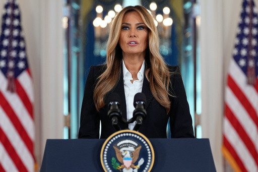 Melania Trump says 8 children are reunited with families after ongoing talks with Putin