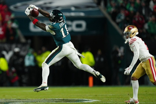 Eagles’ season-long issues apparent in playoff loss to 49ers, sideline spat between Sirianni, Brown