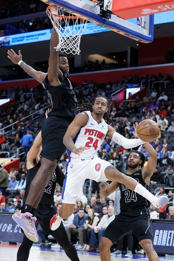Pistons hand Nets 130-77 loss in most lopsided win in team history