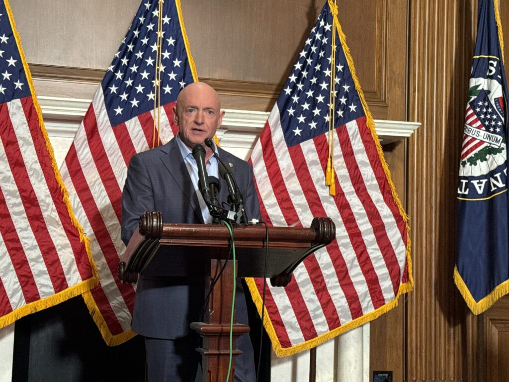 Arizona US Sen. Mark Kelly sues Hegseth over penalties for ‘illegal orders’ video