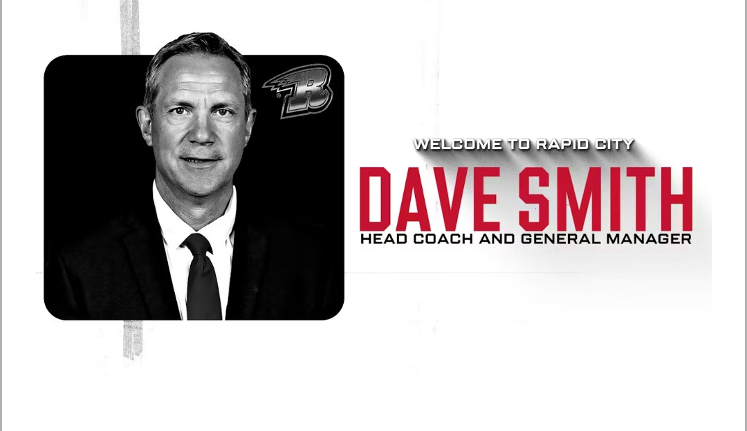 Dave Smith named Head Coach and General Manager of Rapid City Rush