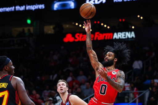 Bulls beat the Hawks 152-150 in the highest-scoring game in the NBA this season