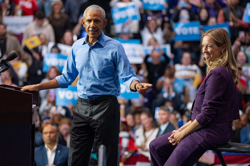 Obama blasts Trump ahead of Election Day in Virginia and New Jersey. Republicans keep it local
