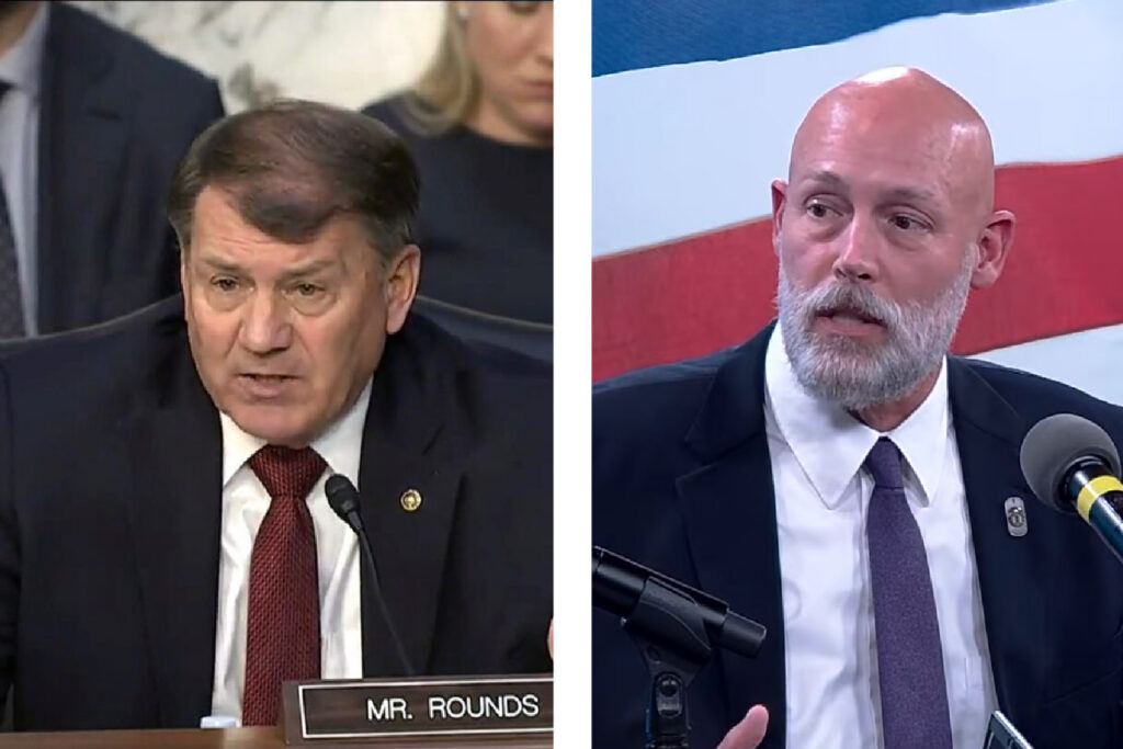Challenger takes aim at incumbent’s campaign finances in South Dakota US Senate race