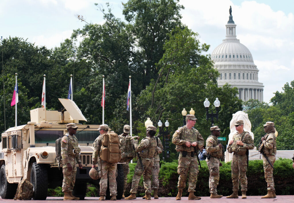 Federal appeals judges allow Trump’s National Guard deployment to D.C., for now