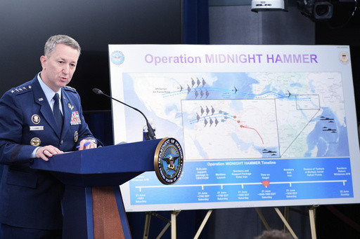 Israel says Iran could reach enriched uranium at a nuclear site hit by US