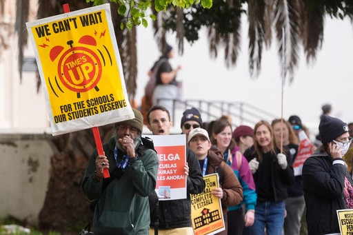 San Francisco parents scramble as teachers strike leaves 50,000 students out of school