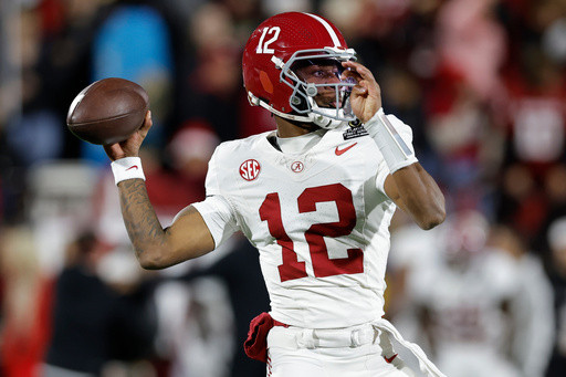 Alabama’s spring game offers a glimpse of the Tide’s next starting QB, Mack or Russell