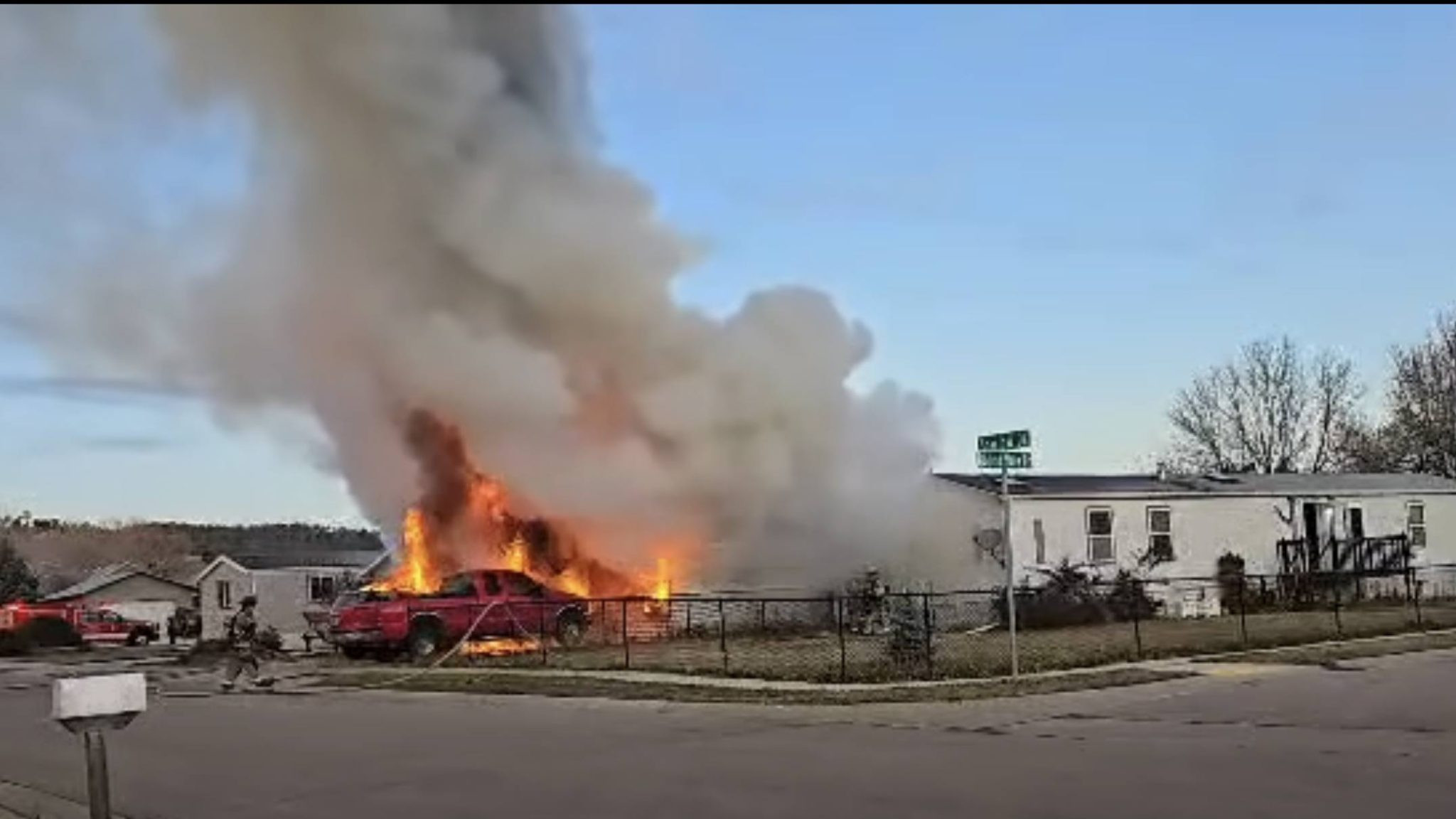 Rapid City Garage Fire Causes Heavy Damage, No Injuries