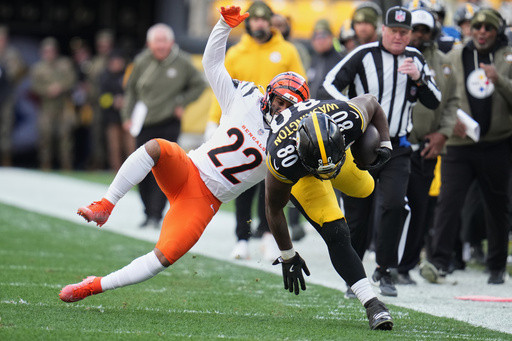 Steelers tight end Darnell Washington isn’t your average NFL big guy and has the skills to prove it