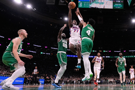 76ers rookie VJ Edgecombe scores 34 points in opener, most in NBA debut since Wilt Chamberlain