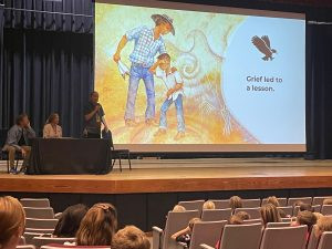 Olympic gold medalist Billy Mills tells Sturgis third graders ‘pursue your dreams’