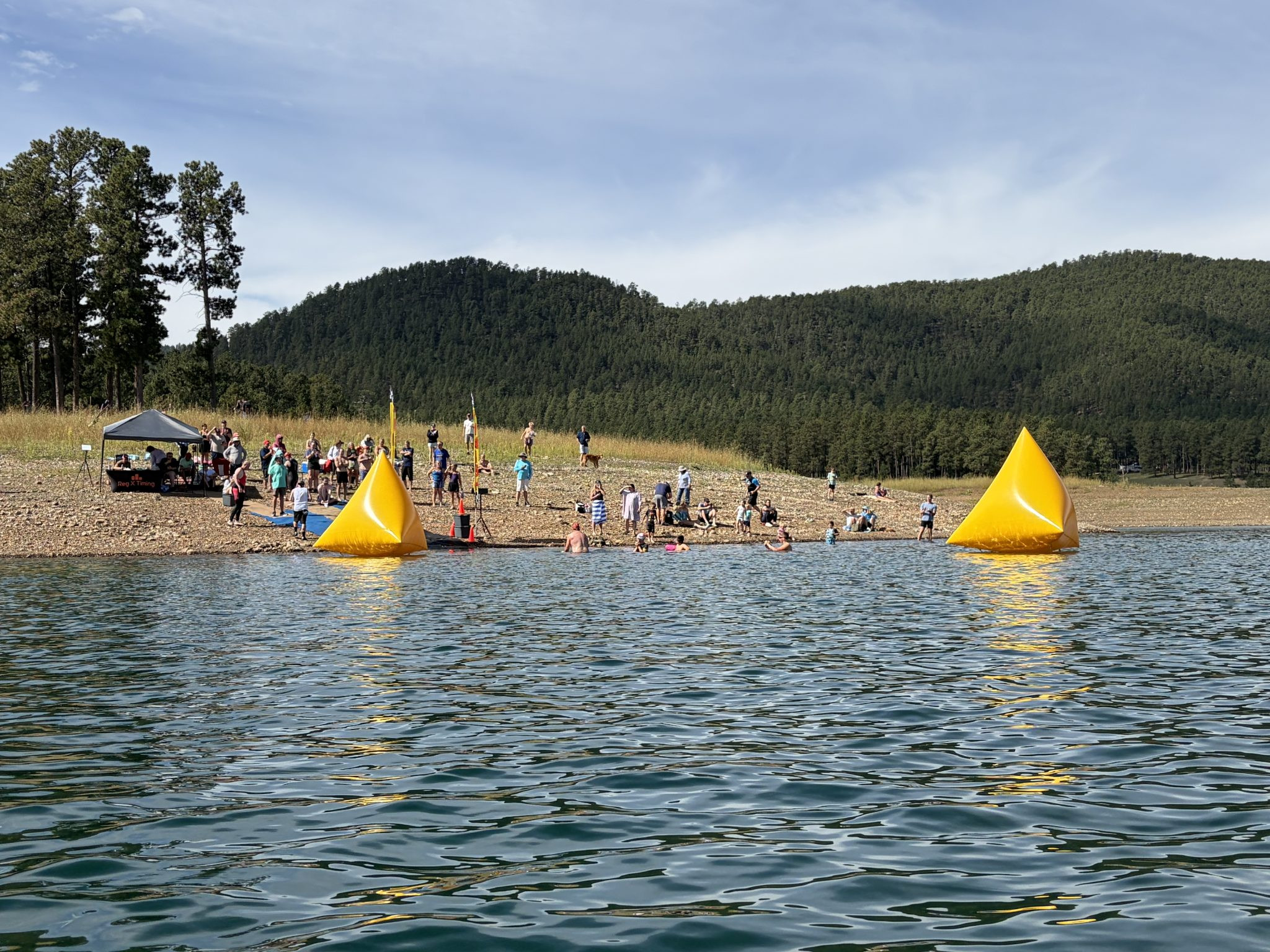 Low Waters and High Spirits Highlight 2026 Pure Pactola Open Water Swim