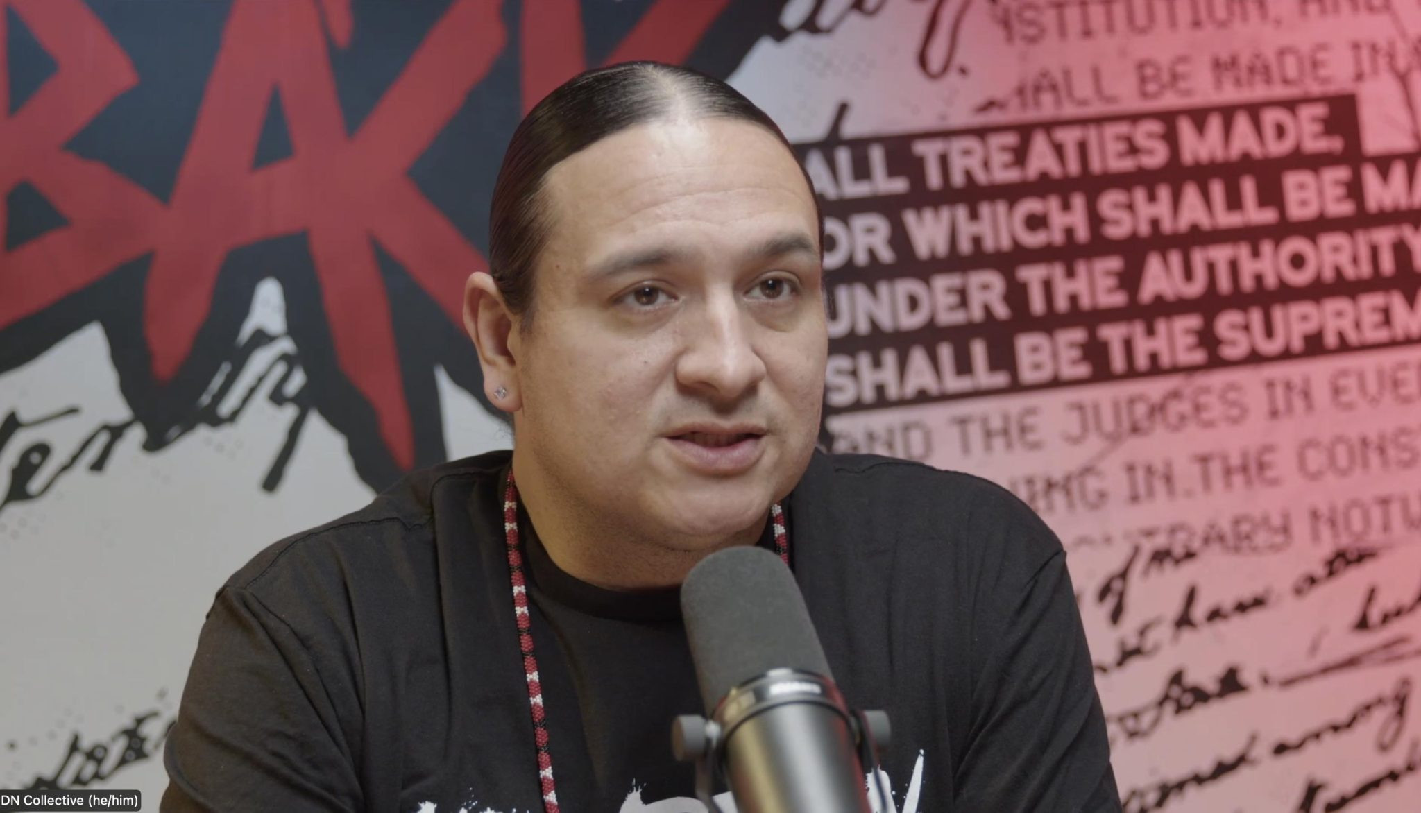 CEO of NDN Nick Tilsen Talks After Mistrial