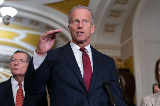 Under pressure from Trump, Republicans plan long talkathon on voting bill